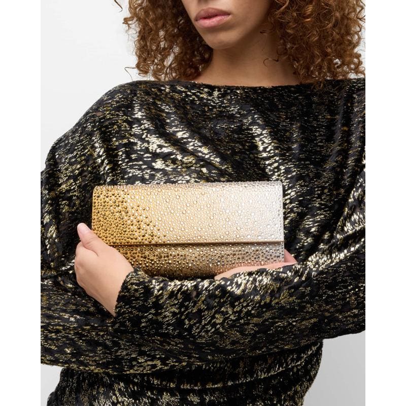 Bolsa Clutch Perry Flap Crystal