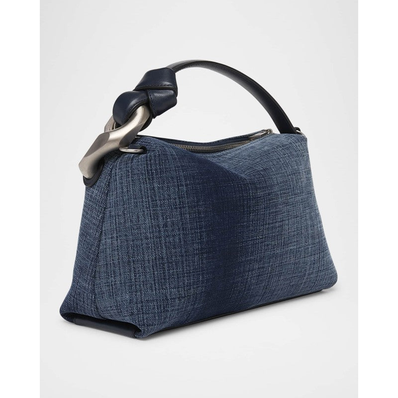 Bolsa Crossbody Corner Acid Wash Denim