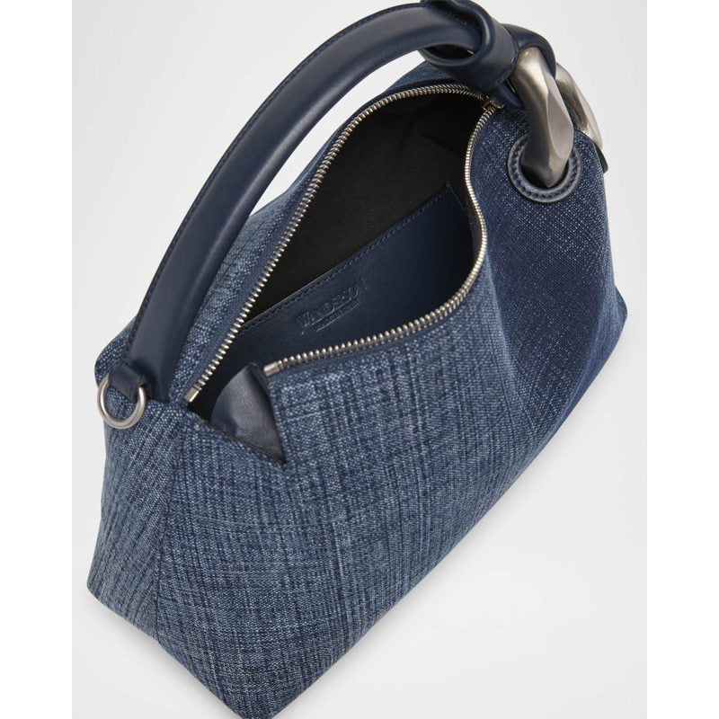 Bolsa Crossbody Corner Acid Wash Denim