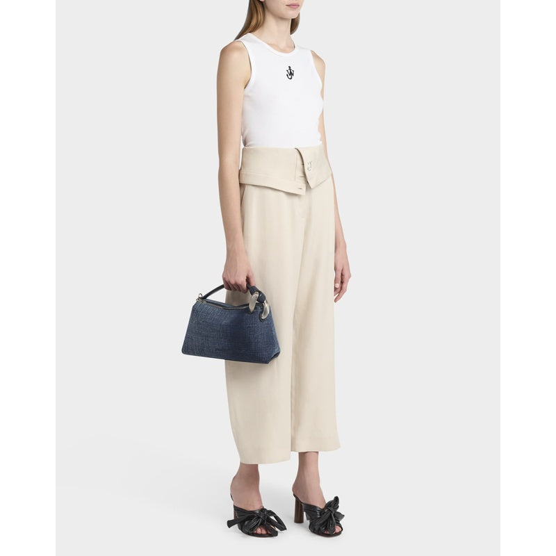 Bolsa Crossbody Corner Acid Wash Denim