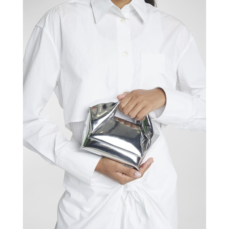 Bolsa Shoulder Twister Small Metallic