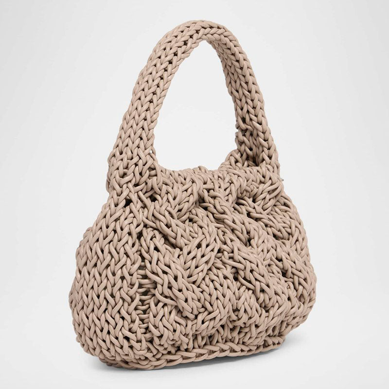 Bolsa Handle Small Cable Knit  - Mercado de Luxo - O Maior E-Commerce de Bens, Produtos e Serviços de Luxo do Brasil.