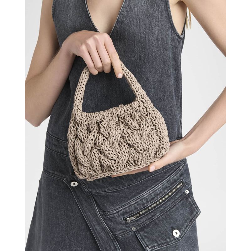 Bolsa Handle Small Cable Knit