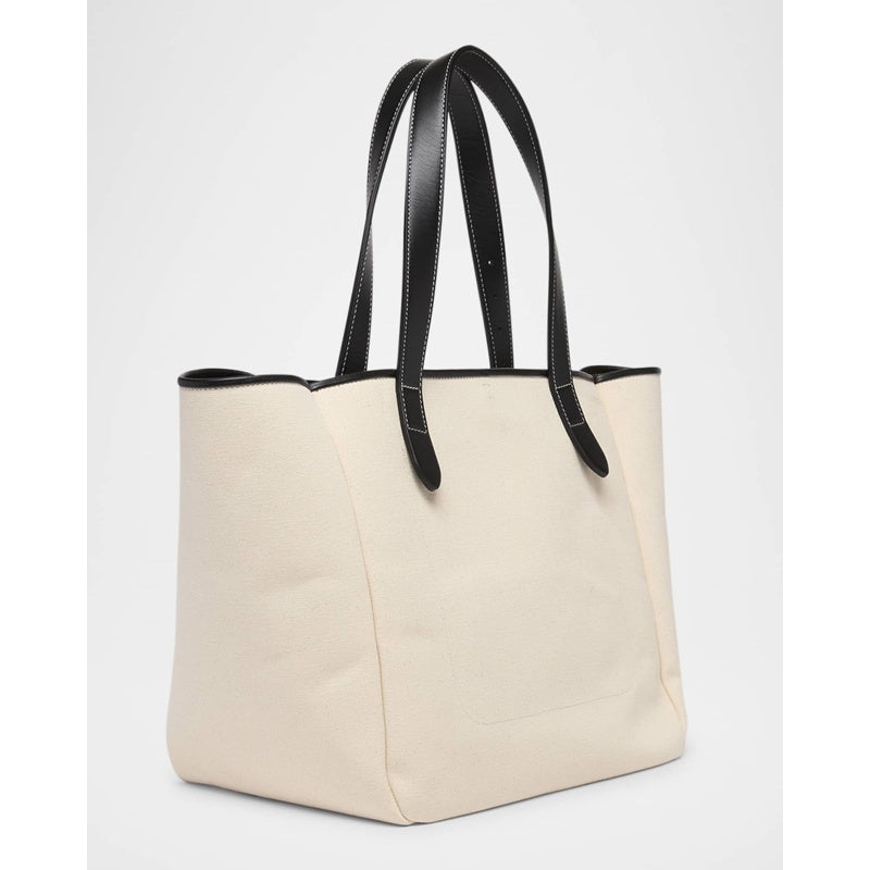 Bolsa Shopper Belt Logo Canvas
