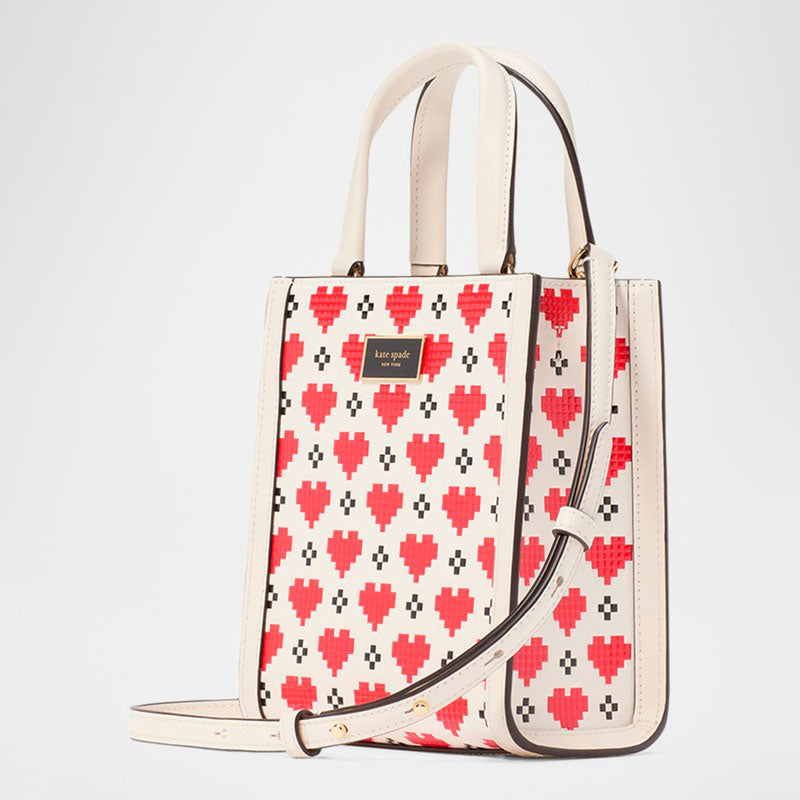 Bolsa Shoulder manhattan mini pixel heart tote - Mercado de Luxo - O Maior E-Commerce de Bens, Produtos e Serviços de Luxo do Brasil.