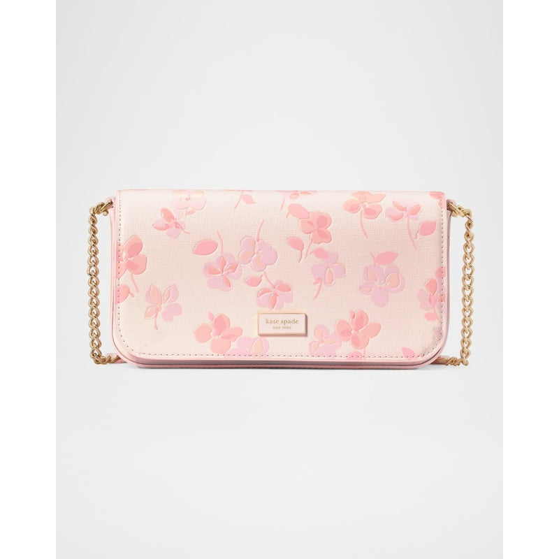 Bolsa Crossbody serena spring pansies chain