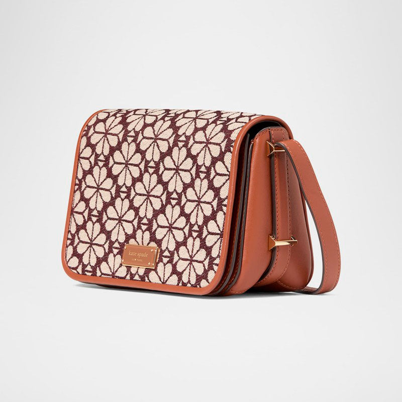 Bolsa Crossbody spade flower jacquard - Mercado de Luxo - O Maior E-Commerce de Bens, Produtos e Serviços de Luxo do Brasil.