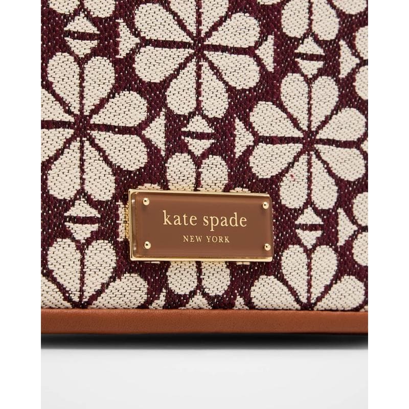 Bolsa Crossbody spade flower jacquard