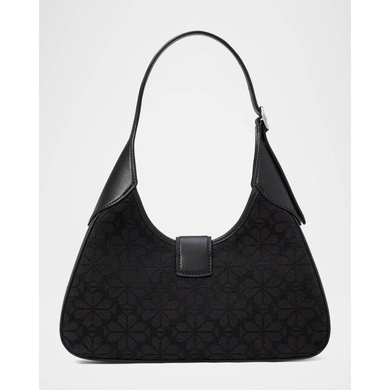 Bolsa Shoulder spade flower jacquard