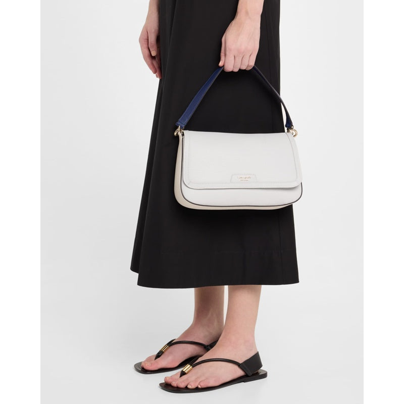 Bolsa Shoulder hudson colorblocked in pebbled