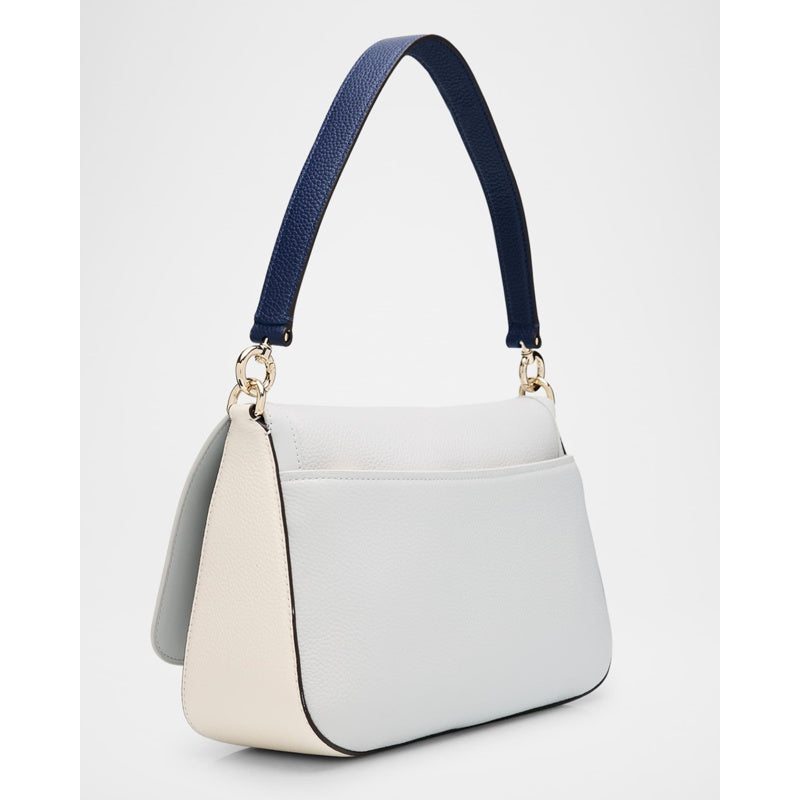 Bolsa Shoulder hudson colorblocked in pebbled