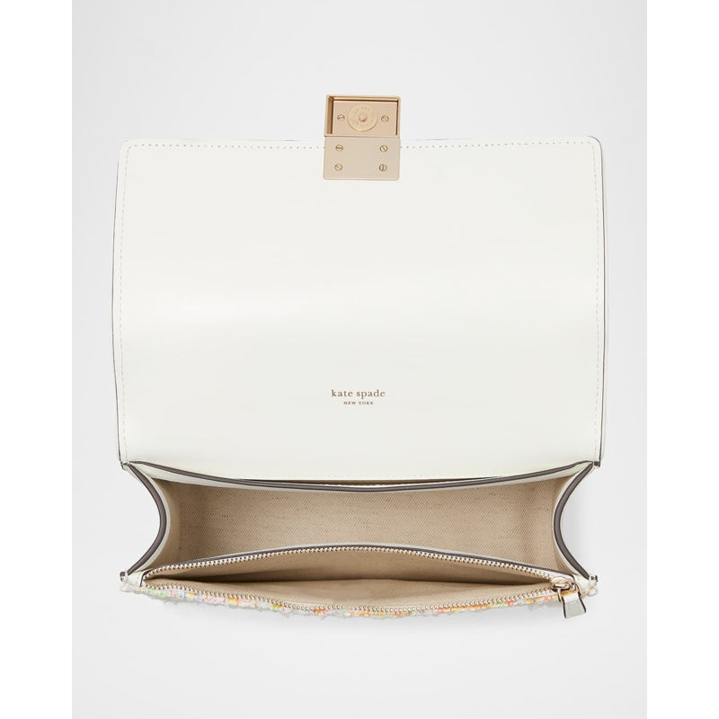 Bolsa Shoulder deco tweed chain