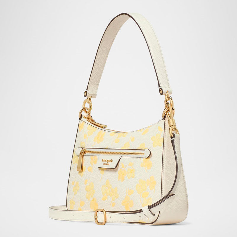 Bolsa Crossbody hudson spring pansies convertible - Mercado de Luxo - O Maior E-Commerce de Bens, Produtos e Serviços de Luxo do Brasil.