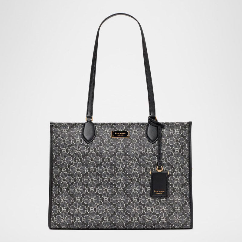 Bolsa Shopper spade flower coated canvas - Mercado de Luxo - O Maior E-Commerce de Bens, Produtos e Serviços de Luxo do Brasil.