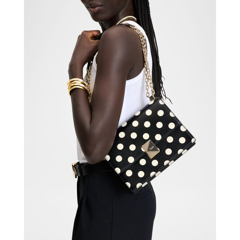 Bolsa Shoulder deco polka dot chain