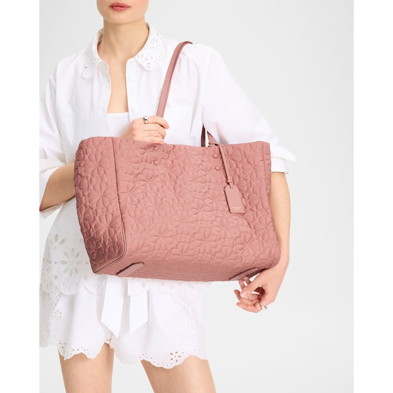 Bolsa Shopper tilly large quilted fabric