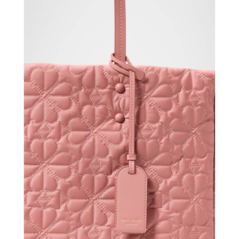 Bolsa Shopper tilly large quilted fabric