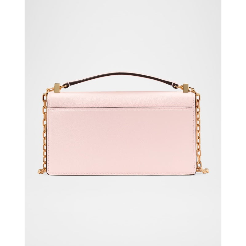 Bolsa Crossbody deco mini flap pebbled