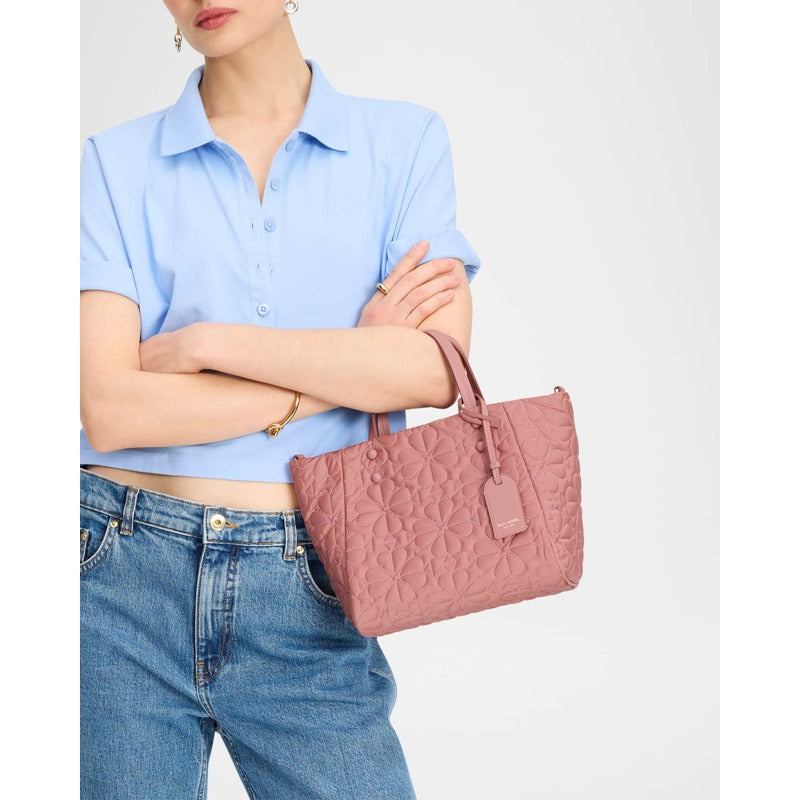 Bolsa Shopper tilly small quilted fabric