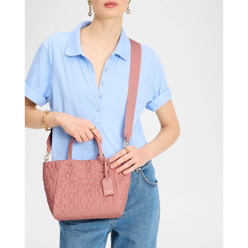 Bolsa Shopper tilly small quilted fabric