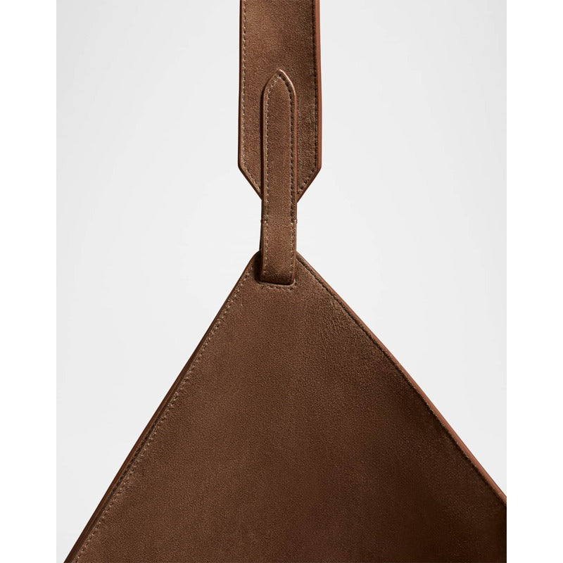 Bolsa Shopper Lotus Medium Calfskin Suede
