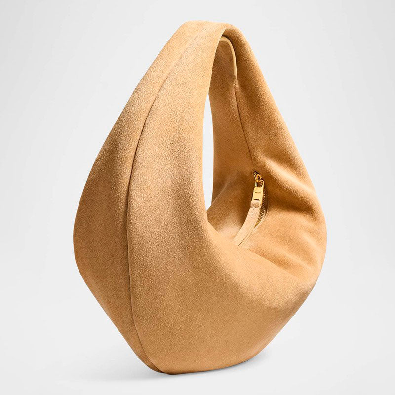 Bolsa Shoulder Olivia Medium Suede - Mercado de Luxo - O Maior E-Commerce de Bens, Produtos e Serviços de Luxo do Brasil.