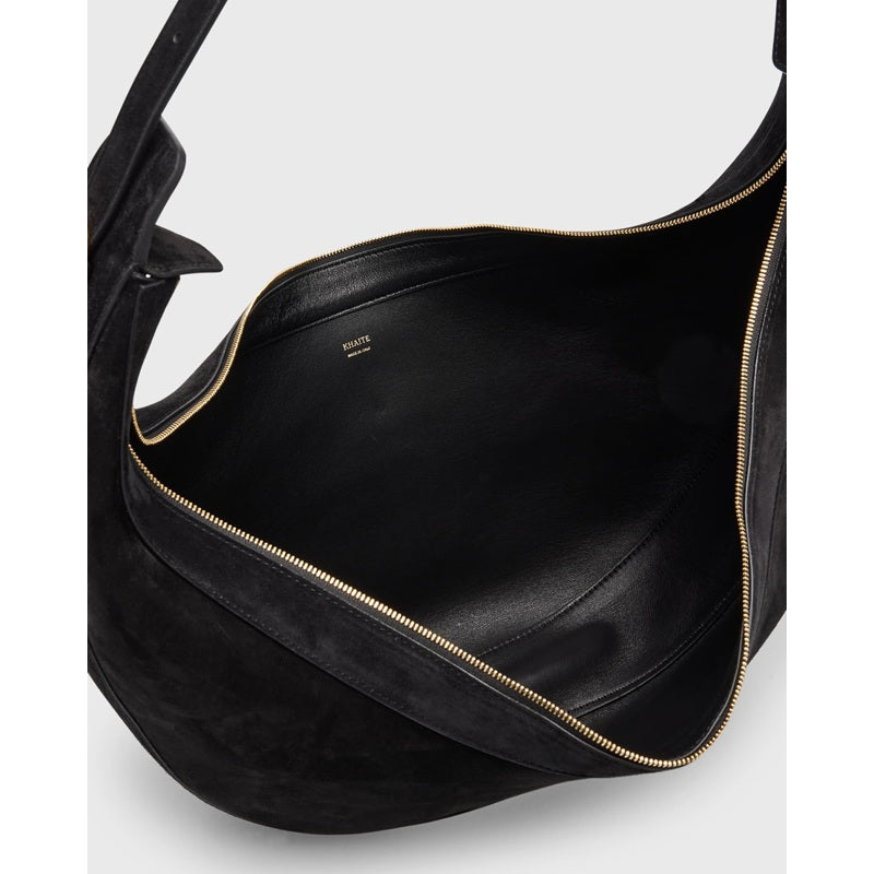 Bolsa Shoulder Augustina Zip Suede