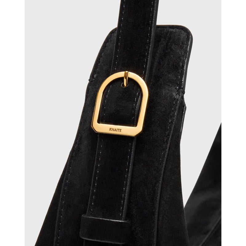 Bolsa Shoulder Augustina Zip Suede
