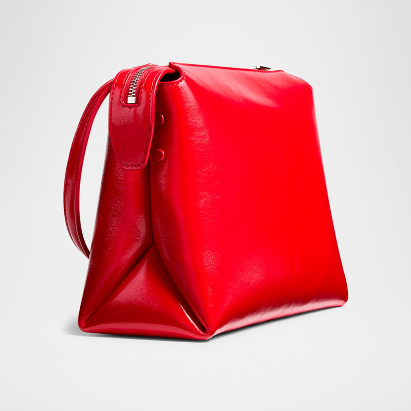 Bolsa Crossbody Lina Medium Crackled Patent - Mercado de Luxo - O Maior E-Commerce de Bens, Produtos e Serviços de Luxo do Brasil.