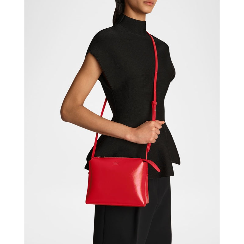 Bolsa Crossbody Lina Medium Crackled Patent