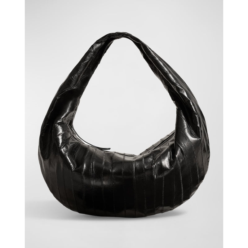 Bolsa Shoulder Olivia Medium Eel-Embossed