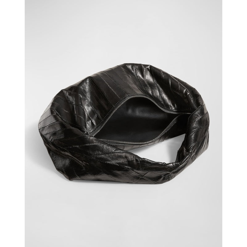 Bolsa Shoulder Olivia Medium Eel-Embossed