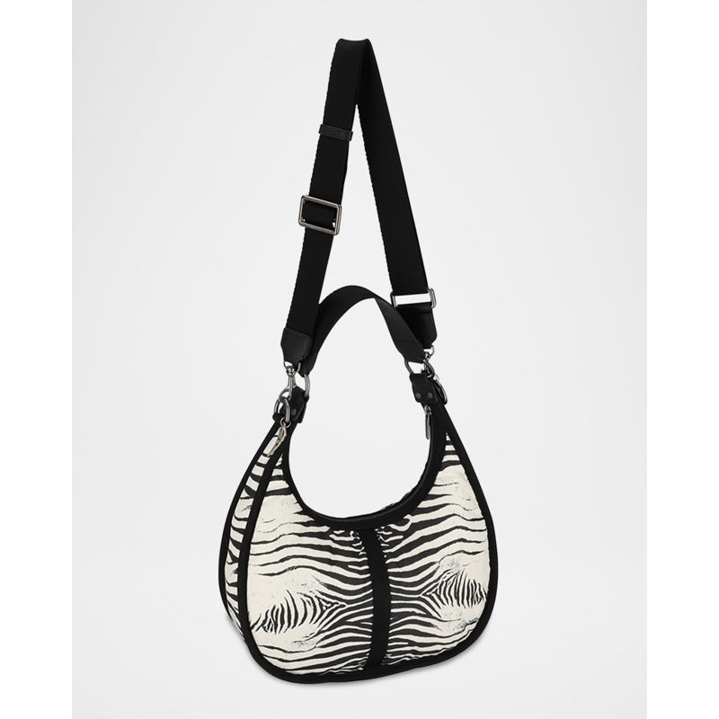 Bolsa Crossbody x Roberto Cavalli Bologna Medium Zebra-Print
