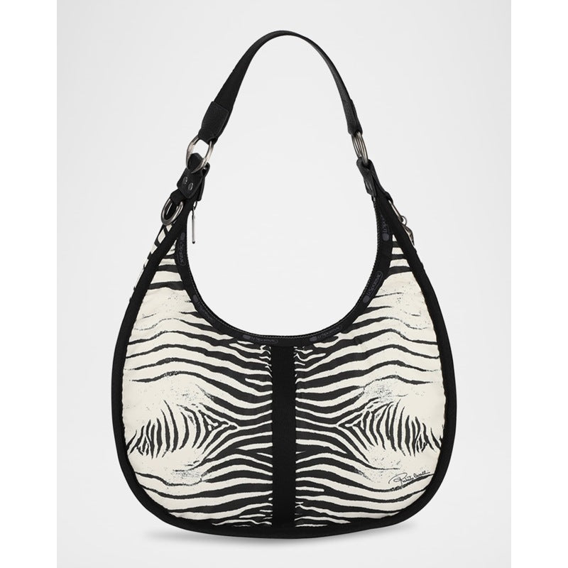 Bolsa Crossbody x Roberto Cavalli Bologna Medium Zebra-Print