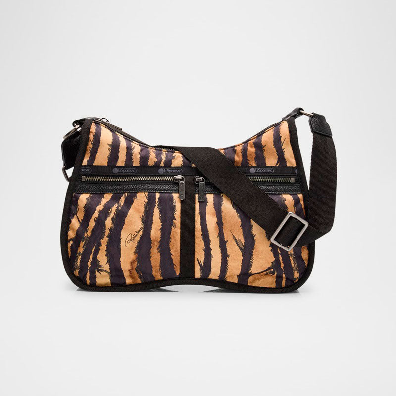 Bolsa Shoulder x Roberto Cavalli Torino Zebra-Print - Mercado de Luxo - O Maior E-Commerce de Bens, Produtos e Serviços de Luxo do Brasil.
