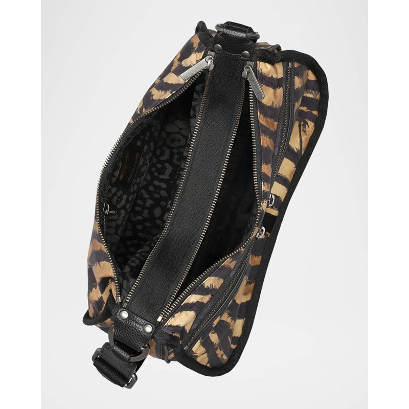 Bolsa Shoulder x Roberto Cavalli Torino Zebra-Print