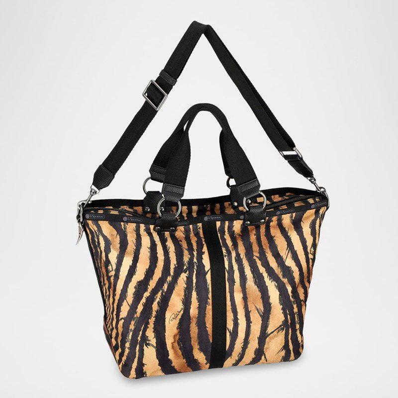 Bolsa Shopper x Roberto Cavalli Roma Zebra-Print - Mercado de Luxo - O Maior E-Commerce de Bens, Produtos e Serviços de Luxo do Brasil.