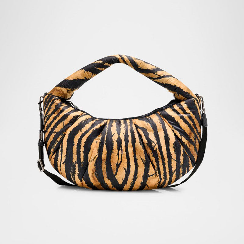 Bolsa Handle x Roberto Cavalli Venezia Medium Zebra-Print - Mercado de Luxo - O Maior E-Commerce de Bens, Produtos e Serviços de Luxo do Brasil.