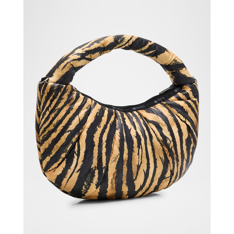 Bolsa Handle x Roberto Cavalli Venezia Medium Zebra-Print