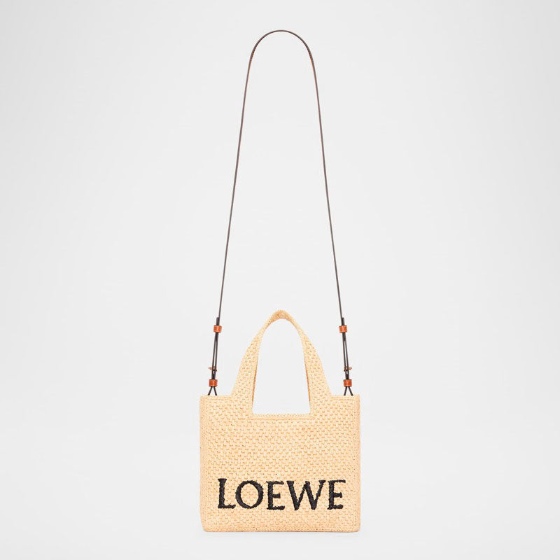 Bolsa Beach x Paula’s Ibiza Font Tote Small in Raffia - Mercado de Luxo - O Maior E-Commerce de Bens, Produtos e Serviços de Luxo do Brasil.