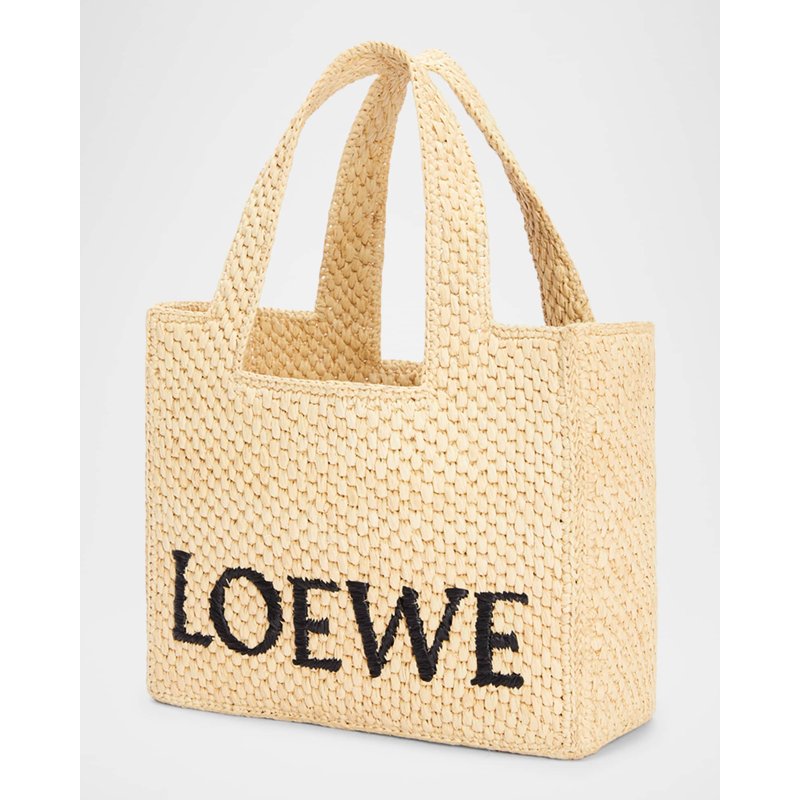 Bolsa Beach x Paula’s Ibiza Font Tote Small in Raffia