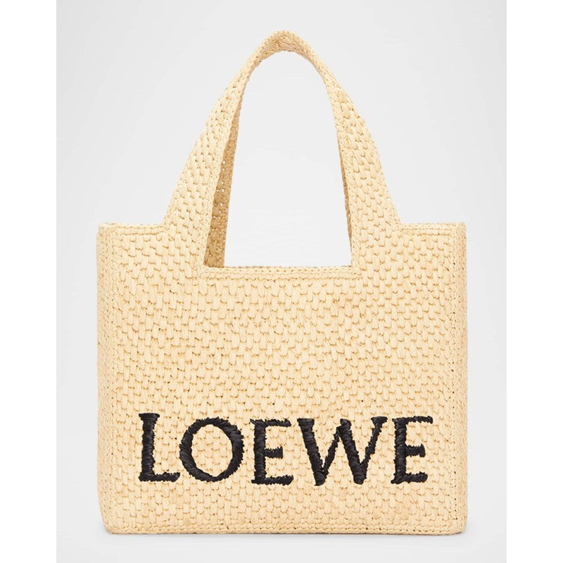 Bolsa Beach x Paula’s Ibiza Font Tote Small in Raffia