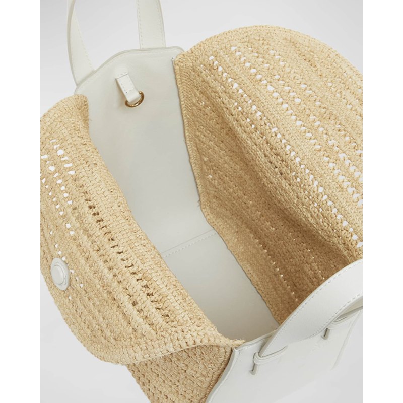 Bolsa Shoulder x Paula’s Ibiza Hammock Compact  in Raffia with s