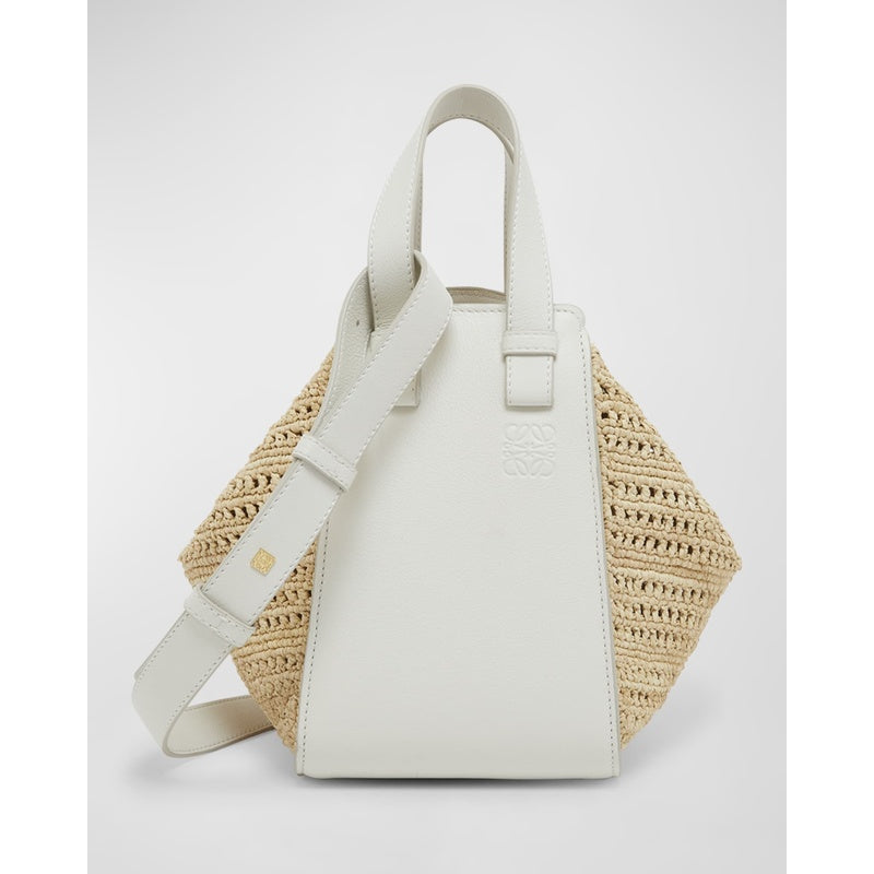 Bolsa Shoulder x Paula’s Ibiza Hammock Compact  in Raffia with s