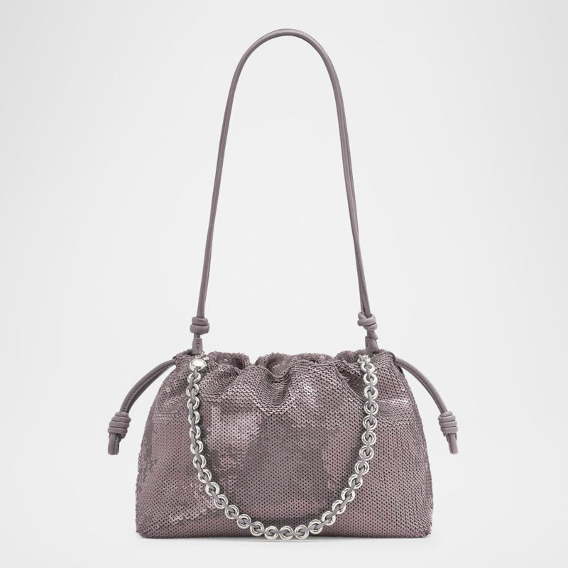 Bolsa Shoulder Flamenco Medium Sequined - Mercado de Luxo - O Maior E-Commerce de Bens, Produtos e Serviços de Luxo do Brasil.