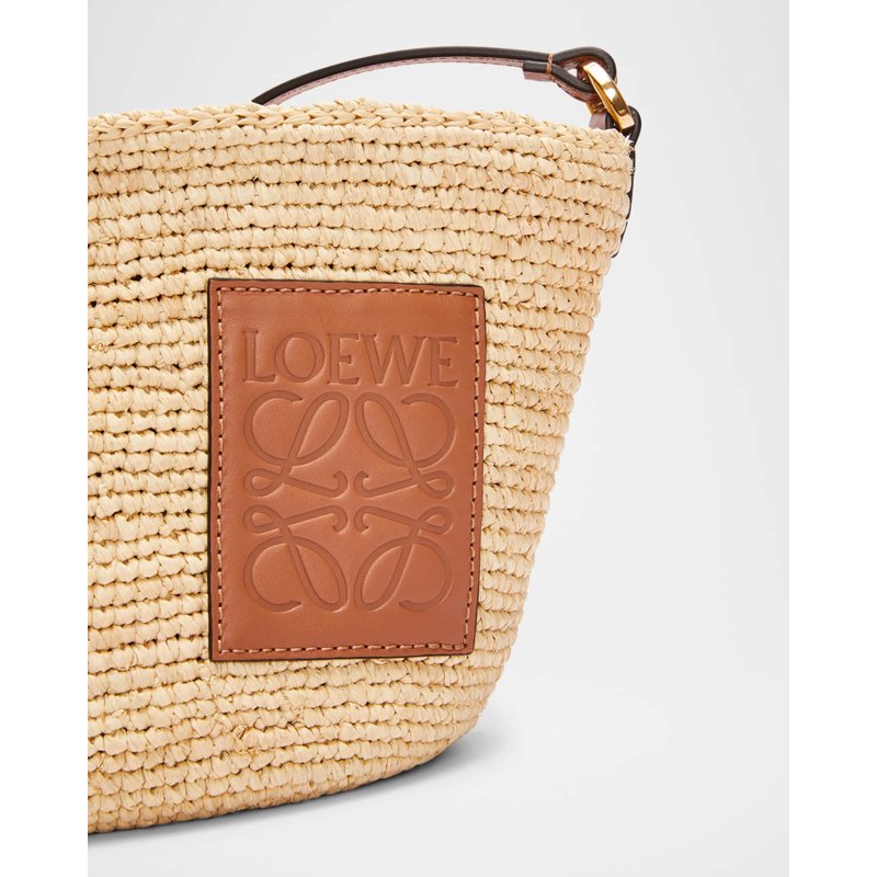 Bolsa Crossbody x Paula's Ibiza Pochette Medium Raffia