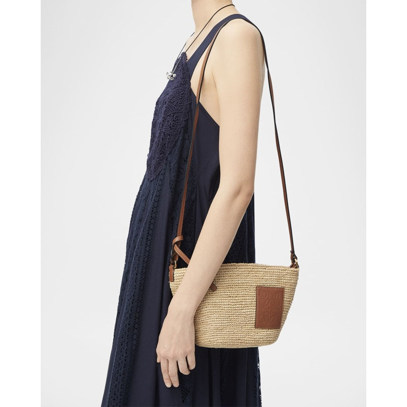 Bolsa Crossbody x Paula's Ibiza Pochette Medium Raffia