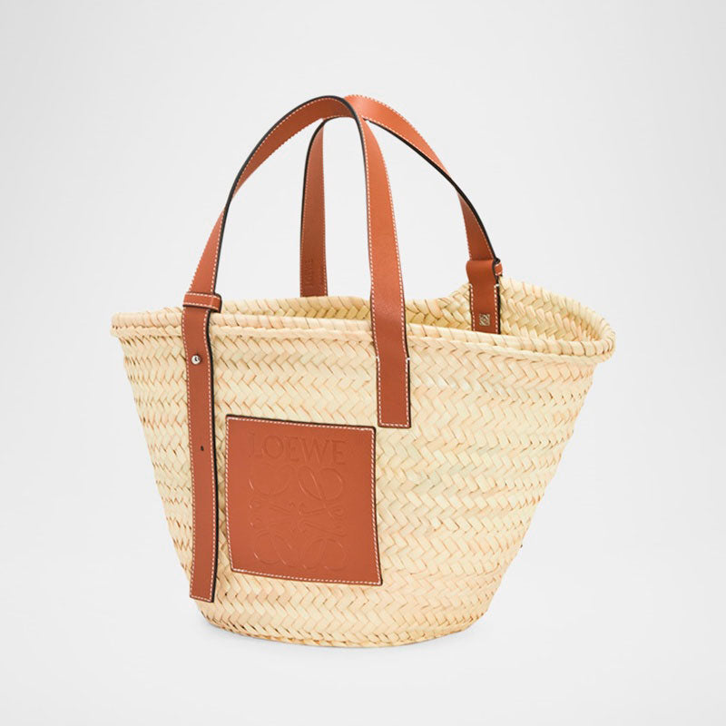 Bolsa Beach Basket in Palm Leaf with s - Mercado de Luxo - O Maior E-Commerce de Bens, Produtos e Serviços de Luxo do Brasil.