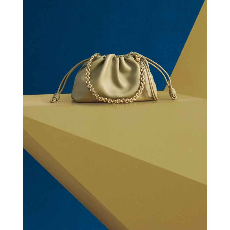 Bolsa Crossbody Flamenco Small in Napa with Detachable Chain