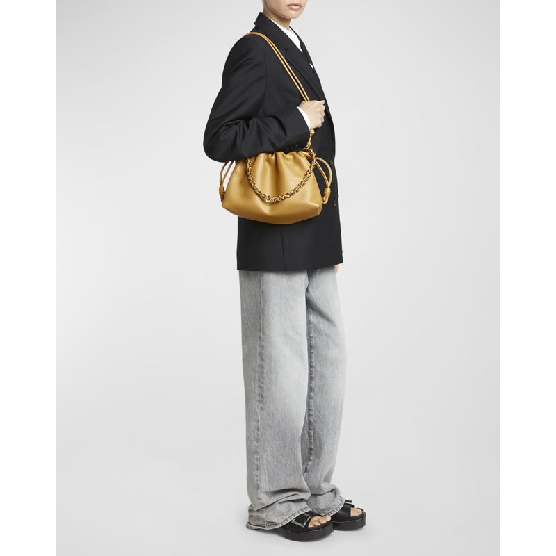 Bolsa Crossbody Flamenco Small in Napa with Detachable Chain